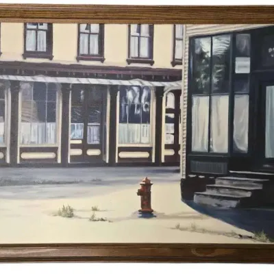 "Hydrant" Giclee Artist Proof By Ken Orton 28x40 in.