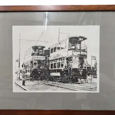Terminus Numbered Lithograph By Ken Orton 1998 10/20