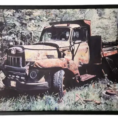 John's Truck Giclee Artist Proof By Ken Orton 18x25 in.