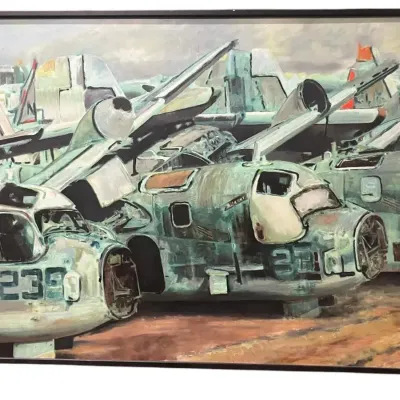 “Nirvana” Original Oil Painting By Ken Orton 2003 36x48 in.