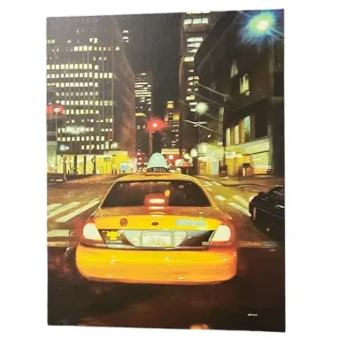 “Redlight” Original Oil Painting By Ken Orton 2003 48x36 in.
