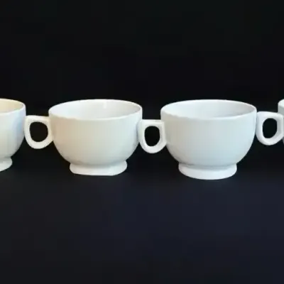 BIA Gordon Bleu White Soup Bowls Set Of 4