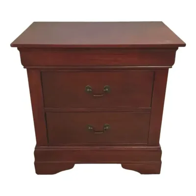  Coaster Fine Furniture Louis Philippe Cherry Nightstand