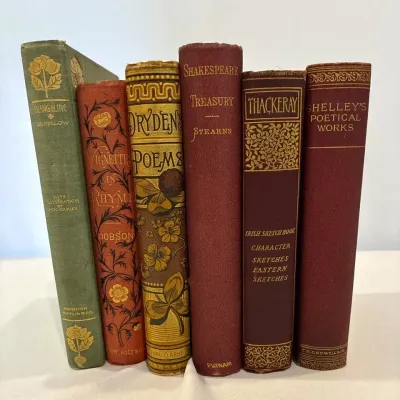 Antique And Vintage Books Lot 2