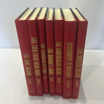 Collection Of Vintage Mystery Books