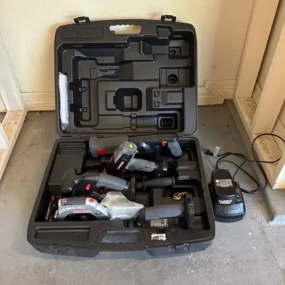 Craftsman Tool Kit With Rechargeable Battery