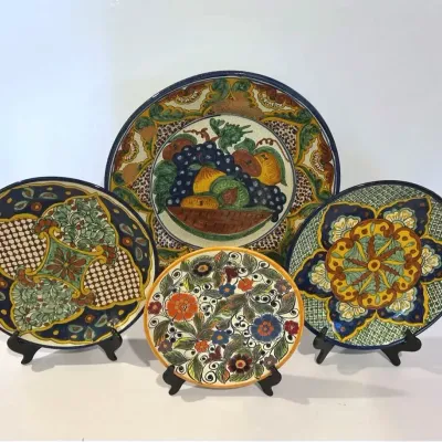 Mexican Talavera Ceramic Platters