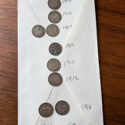 Canadian silver 5 cent