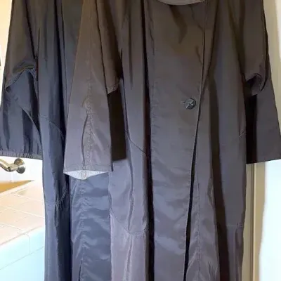 Mycra Pac Designer “Donatella” Reversible Ladies’ Travel Raincoats, 2 Pieces | Excellent Condition  