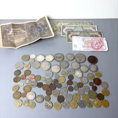 Foreign Currency Bills and Coins