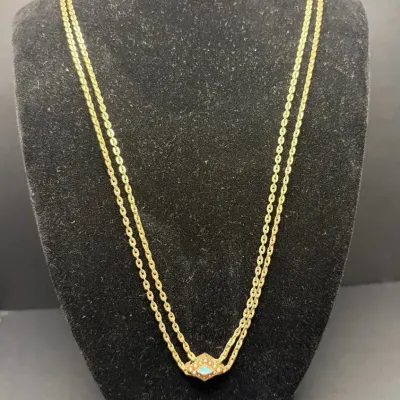 Antique W S & B Gold-filled Pocket Watch Chain | May Be Worn as Necklace 13.24g | Excellent Cndtion 