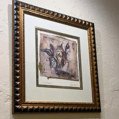 Shelbee Mares, “Vase II” Signed Print | Bring Stepstool To Remove