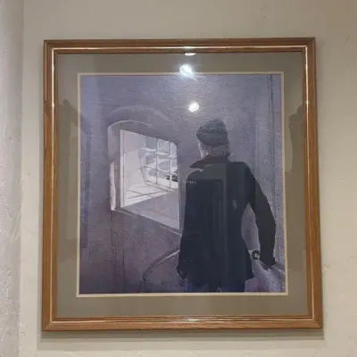 “The Reefer”, Andrew Wyeth, 1982 Print | Oversized and Framed