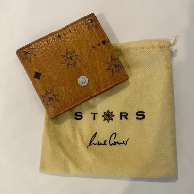 MC Stars, Lucas Connor, Leather Wallet and Cloth Bag, Vintage 