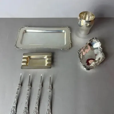 Sterling Silver, 8 Pieces