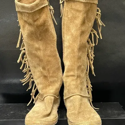 Women’s “UGG” Tall Fringe Boots