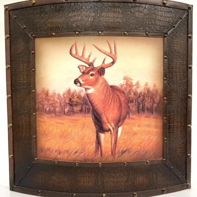Framed Whitetail Buck Print