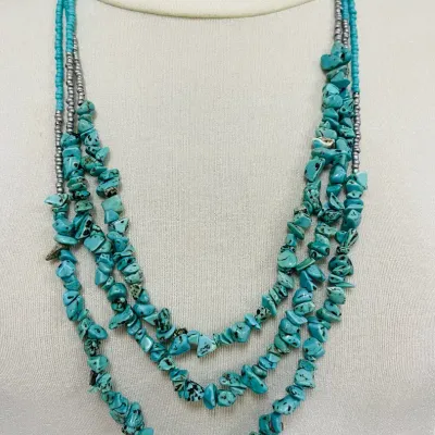 Layered Turquoise Necklace