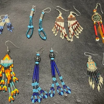 Southwest Inspired Beaded Earrings