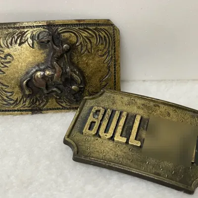 Western Style Brass Buckles