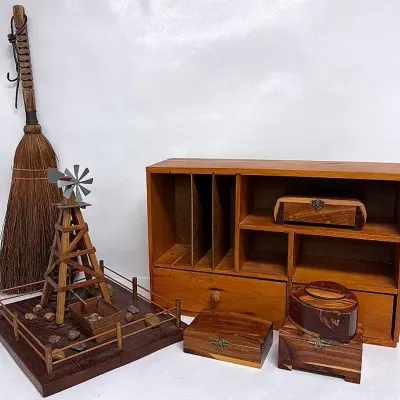 Wooden Decor Set