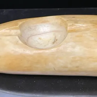 Sperm Whale Tooth Ashtray