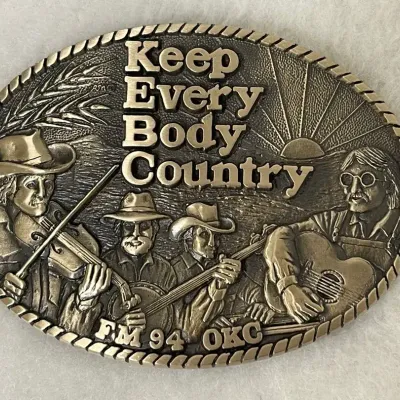 Keep Every Body Country Limited Edition Buckle