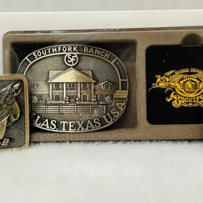 Vintage State and Pop-Culture Belt Buckles