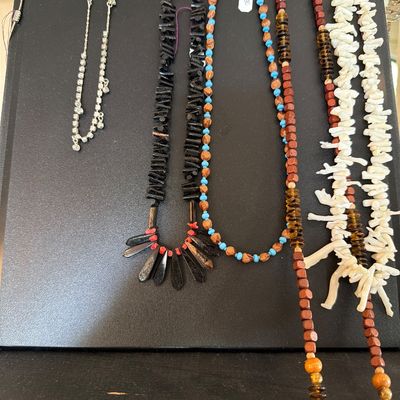 Sale Photo Thumbnail #8: Sterling and Costume Jewelry 
Shiny Brite and Misc.

Tree not included