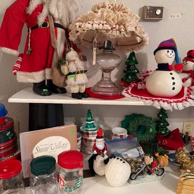 Sale Photo Thumbnail #147: Christmas Santa, Snowman, and more.