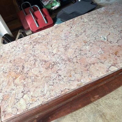 Sale Photo Thumbnail #264: Coffee Table with Stone top.