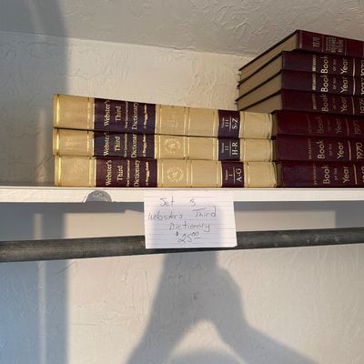 Sale Photo Thumbnail #123: Misc Books and Set of Encyclopedias