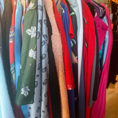 Sale Photo Thumbnail #386: Polyester, Shirts, dresses, sweaters some new.