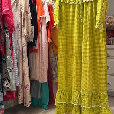 Sale Photo Thumbnail #400: Vintage Gowns, House Dresses,slips, Muu Muumuus, Vintage new panties.