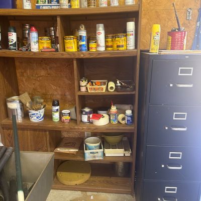 Sale Photo Thumbnail #290: Paint , Trim , misc, table