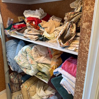Sale Photo Thumbnail #139: Towels, Comforters, Sheets, Suitcases and more.