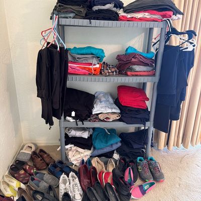 Sale Photo Thumbnail #42: Women’s Clothing pants, Sweats, Capri and shorts. 
Med and large
Shoes 7 up to 8-1/2