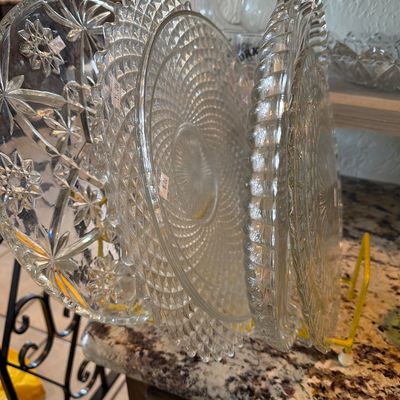 Sale Photo Thumbnail #48: Noritake Duetto, glasses, Platters, serving dishes.