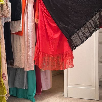 Sale Photo Thumbnail #398: Vintage Gowns, House Dresses,slips, Muu Muumuus, Vintage new panties.