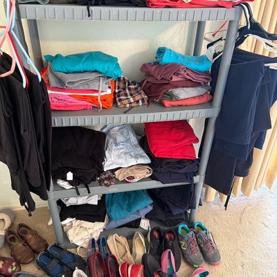 Sale Photo Thumbnail #45: Women’s Clothing pants, Sweats, Capri and shorts. 
Med and large
Shoes 7 up to 8-1/2