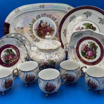 Japanese Porcelain Tea and Set