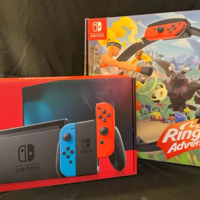 Nintendo Switch And Fitness Ring