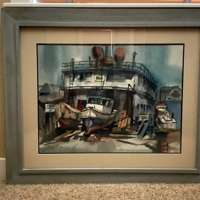 Harry Bonath Dry Dock Scene 