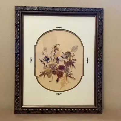 Pressed Flowers Botanical Wall Art 