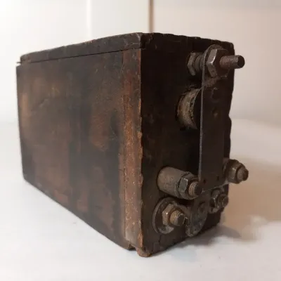 Ford Ignition Coil Wood Box Wooden Battery Buzz Box 