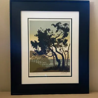"Storm Trees" Walton Butts Signed Print 