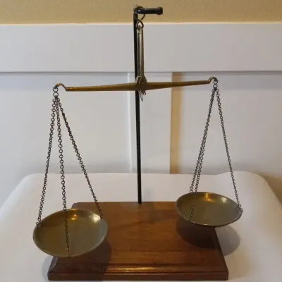 Brass Balance Beam Scale