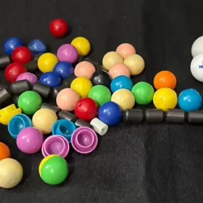 Vintage Toys - 80s Clickets Magnetic + Lunt Ave Marble Club & Firebirds Promo Restaurant