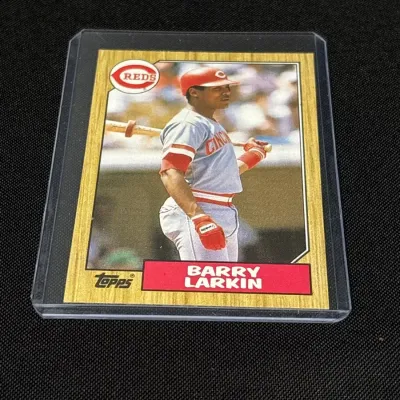1987 Topps Barry Larkin #648 Cincinnati Reds Baseball Card - Rookie Card, RC, MLB