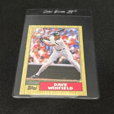1987 Topps Dave Winfield #770 New York Yankees Baseball Card - MLB